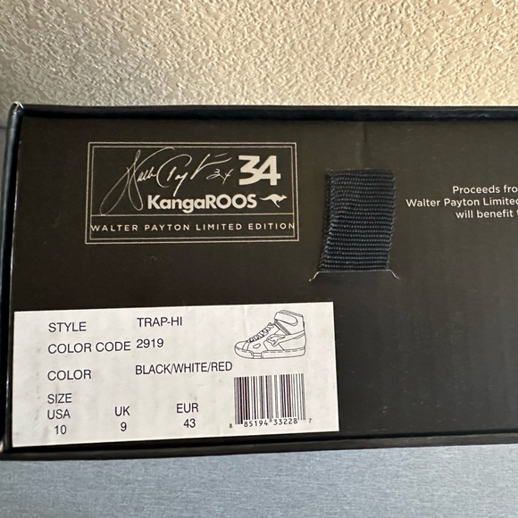 KangaROOS Walter Payton Limited EditionTrap Hi - Picture 5 of 5